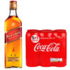 Adria-Klik Litra i Cola paket za istinske uživatelje Johnnie Walker Red Label 1l + Coca-Cola 0,33l 5+1 Gratis Coca-Cola 0,33l limenka ORIGINAL TASTE Coca-Cola za Hrvatsko tržište - Garancija kvalitete, svježine i roka trajanja Naša preporuka - Konzumirati uz  Premium Led iz naše ponude