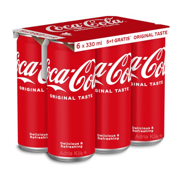 Naruči dostavu Coca Cole - Coca-Cola 0,33l 330ml Limenka 5+1 Gratis ORIGINAL TASTE Coca-Cola za Hrvatsko tržište! Superbrza Dostava Superbrza Dostava do vrata