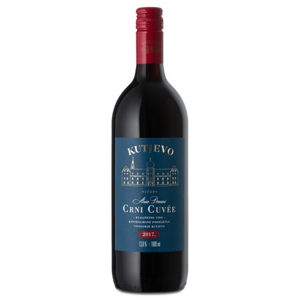 Kutjevo Crni Cuvee 1L Adria Klik Superbrza dostava Kutjevo vina, Đakovo vina po promotivnim cijenama uz besplatnu dostavu