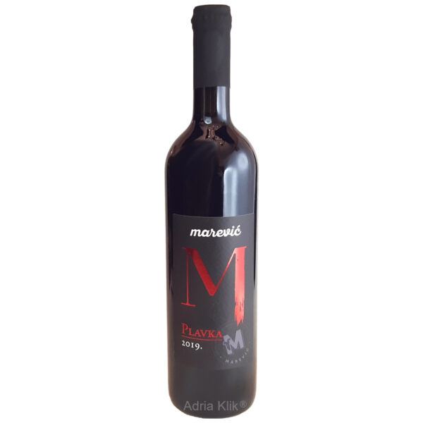Plavka - Plavina 0,75l OPG Marević - Indigenous grape variety of Croatia - Relative of Zinfandel - Primitivo - Palvac mali - Order now Plavka - Plavina 0,75l OPG Marević - autohtona sorta srodnik Plavac mali - Naruči dostavu autohtonih vina Hrvatske - naruči odmah