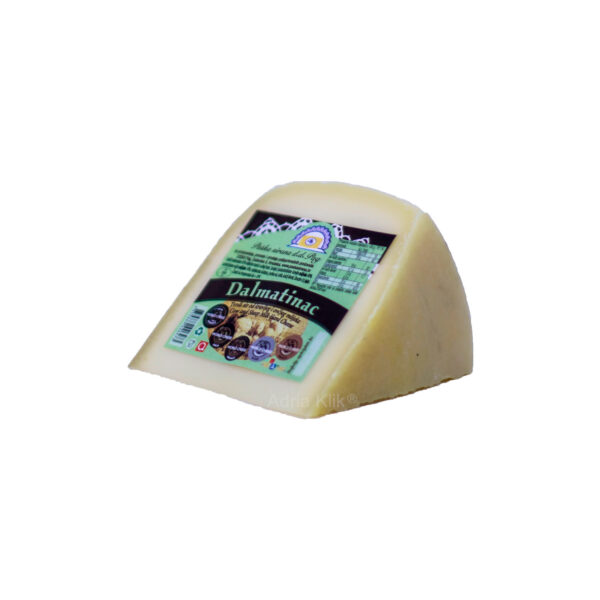 Paški Sir Dalmatinac 200 g. Paška Sirana
Dalmatinac je miješani sir od ovčjeg i kravljeg mlijeka
Paška sirana je najstarija sirana na otoku Pag
Jeste li znali da je naš Dalmatinac na popisu najboljih sireva na svijetu prema američkom časopisu Culture Cheese magazine?