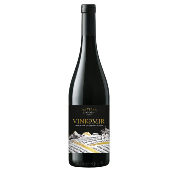 NOVO! Vinkomir Vrhunska Graševina 2022 0,75l Kutjevo Single vineyard linija vrhunske graševine - Naruči dostavu vina i delicija