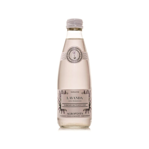 Lavander 100% Natural Juice 250 ml Agropošta We use the Lavandula Angustifolia plant for this minty lavender juice - Order delivery EU DPD
