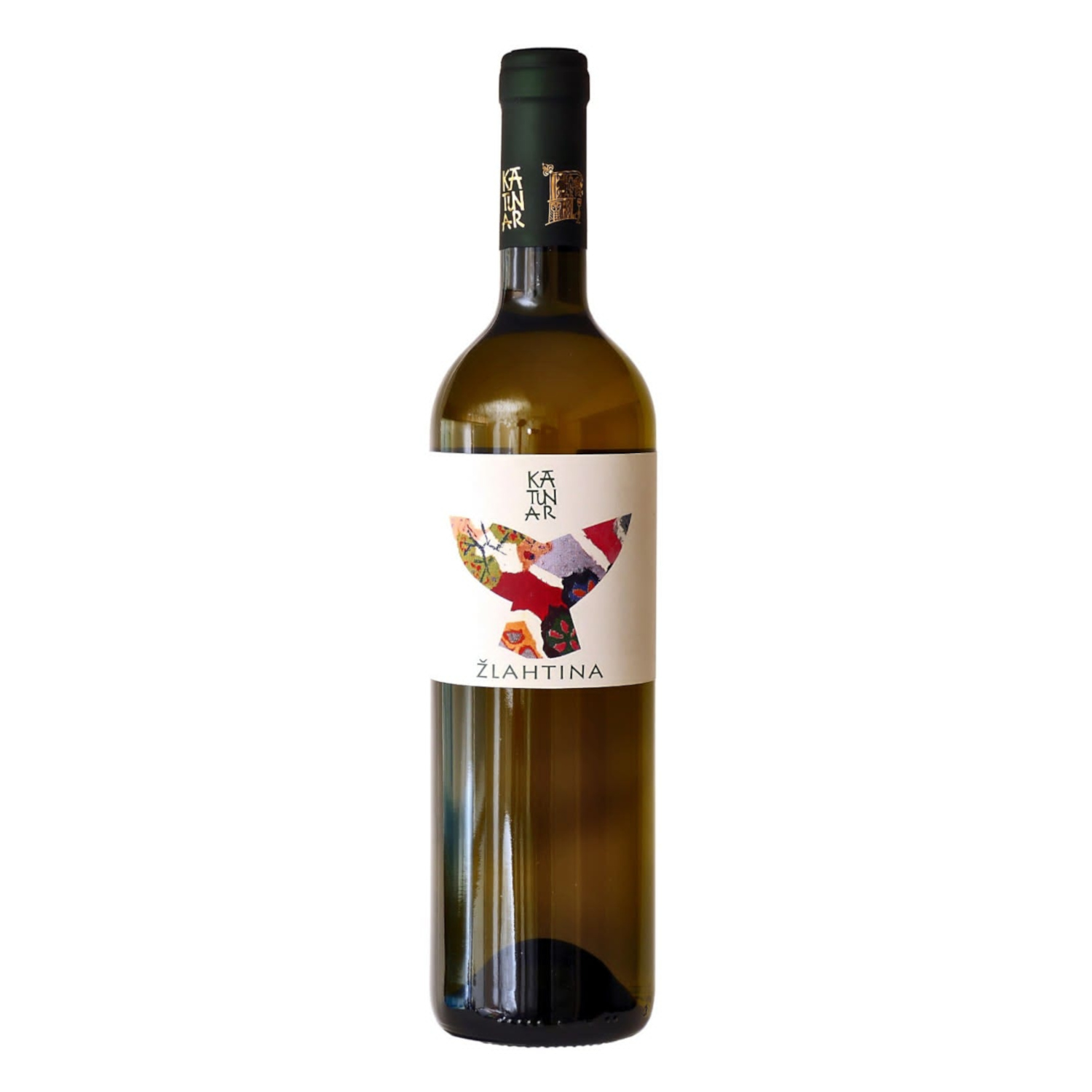 Žlahtina 0,75l Katunar Estate Winery Žlahtina bijela je autohtona sorta grožđa otoka Krka Žlahtina Katunar je proizvedena iz grožđa sa Vrbničkog polja