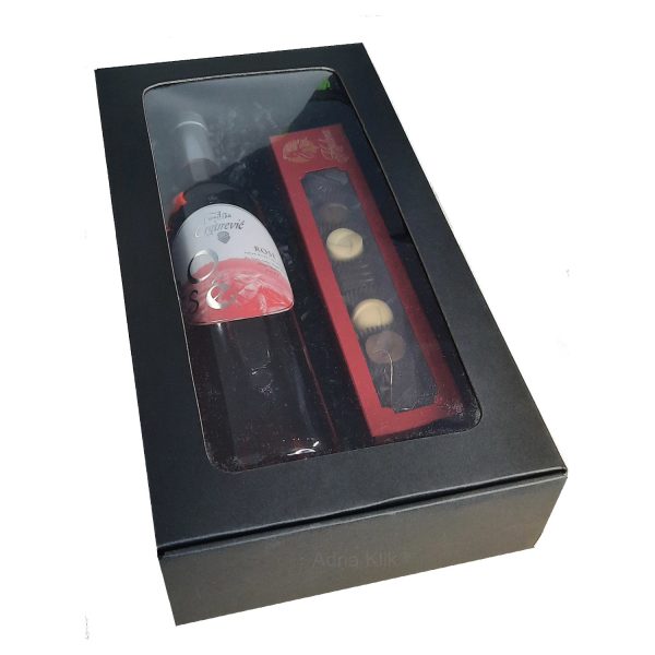 Rose Plavac Mali & Praline Premium Hedona Artisan Chocolates - Image 2