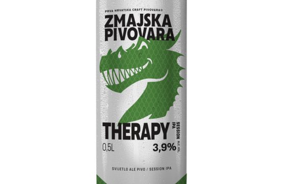 Therapy je predstavnik novijega pivskog stila Session IPA i odlikuje se bogatstvom osvježavajućih hmeljnih aroma grejpa, naranče, ananasa i borovine te niskim udjelom alkohola