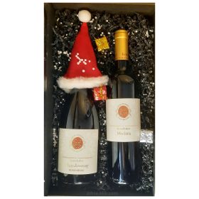 Glavno jelo i Desert - Krauthaker Chardonnay Rosenberg i Muštra -Muškat / Traminac 0,75l Božićno izdanje poklon paketa!